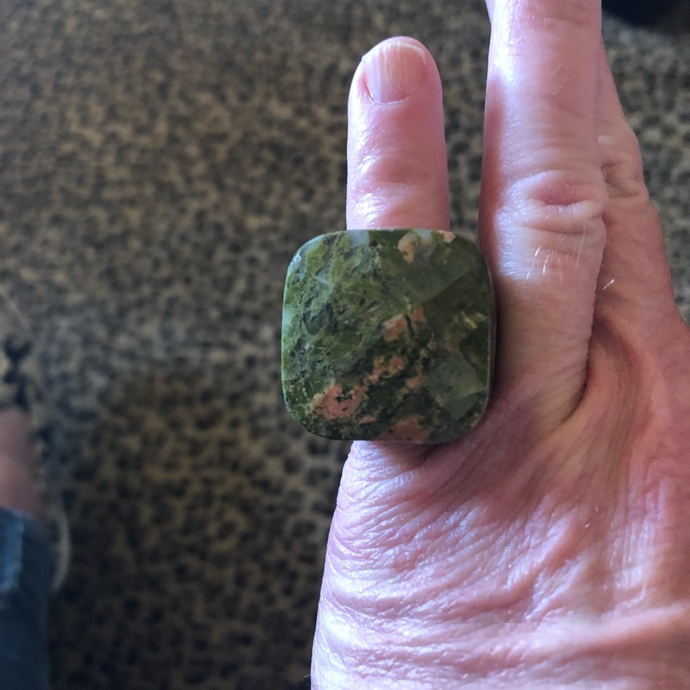 Chunky Agate Ring